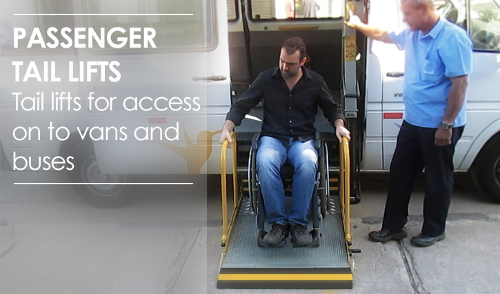MKS Marksell | Passenger tail lifts - Tail lifts for access on to vans and buses.