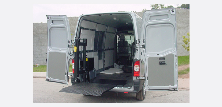 MKS Marksell | Passenger tail lifts - Tail lifts for access on to vans and buses.